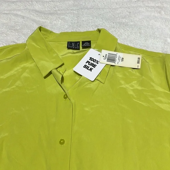 INC | size 18W | silk long sleeve - Picture 3 of 9